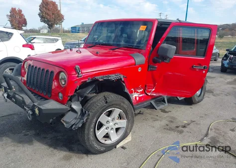 2016 Jeep Wrangler Unlimited Sport Rhd z USA, uszkodzony, nr VIN 1C4BJWKG6GL312383